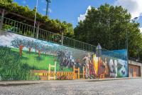 “Rocio” é o mural que pode ser apreciado em Rossio ao Sul do Tejo (C/FOTOS)
