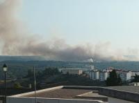 Incêndio em Tramagal mobiliza 165 operacionais (C/ÁUDIO - EM ATUALIZAÇÃO)