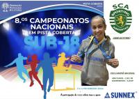 Laura Agostinho vice-campeã nacional sub-18 em 60m e no salto em comprimento