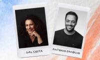 António Zambujo e Gal Costa em concerto virtual que celebra Dia de Portugal no Brasil