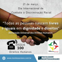 Marcelo assinala Dia Internacional Contra a Discriminação Racial