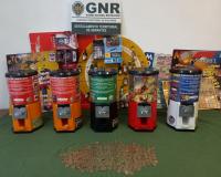 GNR apreende cinco máquinas de jogo ilegal