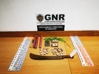 GNR deteve quatro pessoas por tráfico de estupefacientes