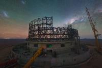 A construção do Extremely Large Telescope do ESO vai a metade