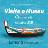 Constância: Lancha (miniatura) é a Peça do mês no Museu