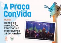 No mês da música, «A Praça ConVida» oferece concerto com a Banda de Montalvo
