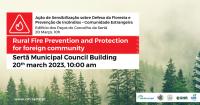 Sessão sobre defesa da floresta dirigida à comunidade estrangeira