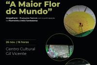 “A Maior Flor do Mundo”, de Saramago, no palco do Centro Cultural Gil Vicente