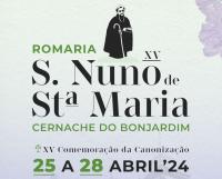 Romaria celebra São Nuno de Santa Maria de 25 a 28 de abril