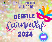 Desfile de Carnaval regressa a 11 de fevereiro
