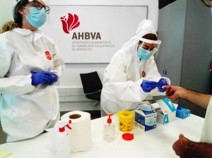 Bombeiros de Abrantes fazem testes serológicos ao coronavírus