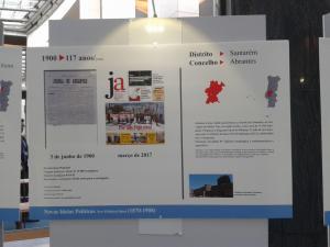 Jornal de Abrantes: Imprensa Centenária em exposição no Parlamento Europeu
