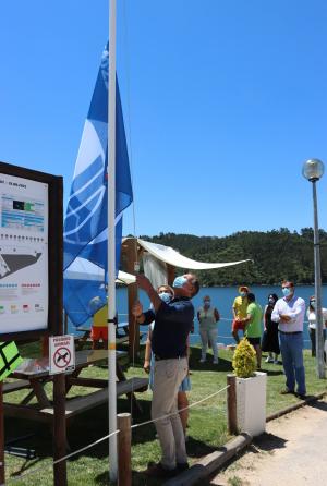 Abrantes: Praias fluviais de Aldeia do Mato e Fontes já hastearam Bandeira Azul