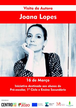 Vila de Rei: Agrupamento de Escolas recebe autora de livros infantojuvenis Joana Lopes