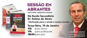 Abrantes: Conferência com Jorge Rio Cardoso