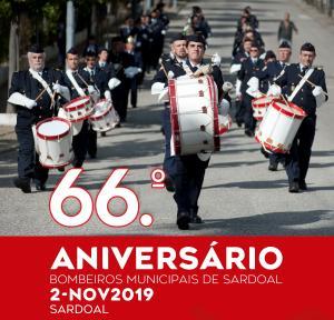 Bombeiros Municipais de Sardoal celebram 66.º aniversário