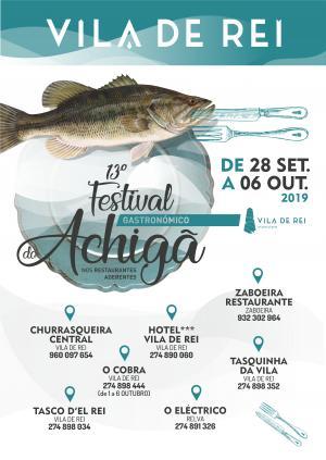 Vila de Rei: 13º Festival Gastronómico vai colocar o Achigã à mesa até 6 de outubro (C/SOM)