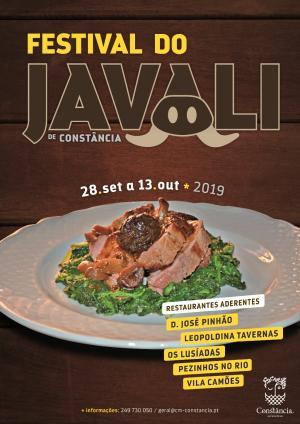 Constância recebe I Festival do Javali de 28 de setembro a 13 de outubro