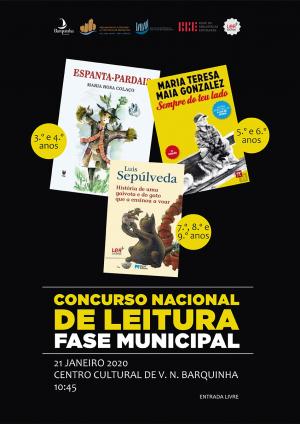 Centro Cultural de VN Barquinha acolhe fase municipal do Concurso Nacional de Leitura