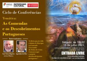 Convento de Cristo recebe conferência «As Comendas e os Descobrimentos Portugueses»