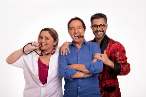 Carlos Cunha, Nuno Pires e Erika Mota no Cineteatro com “O Último Fecha a Porta”