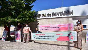Enfermeiros de Santarém reivindicam progressão nas carreiras e reforço de profissionais