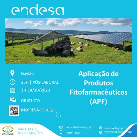 Endesa promove curso gratuito sobre aplicação de produtos fitofarmacêuticos